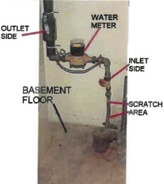 Lead service line picture example 2